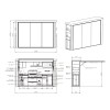 OKC-007 Outdoor Kitchen Cabinet